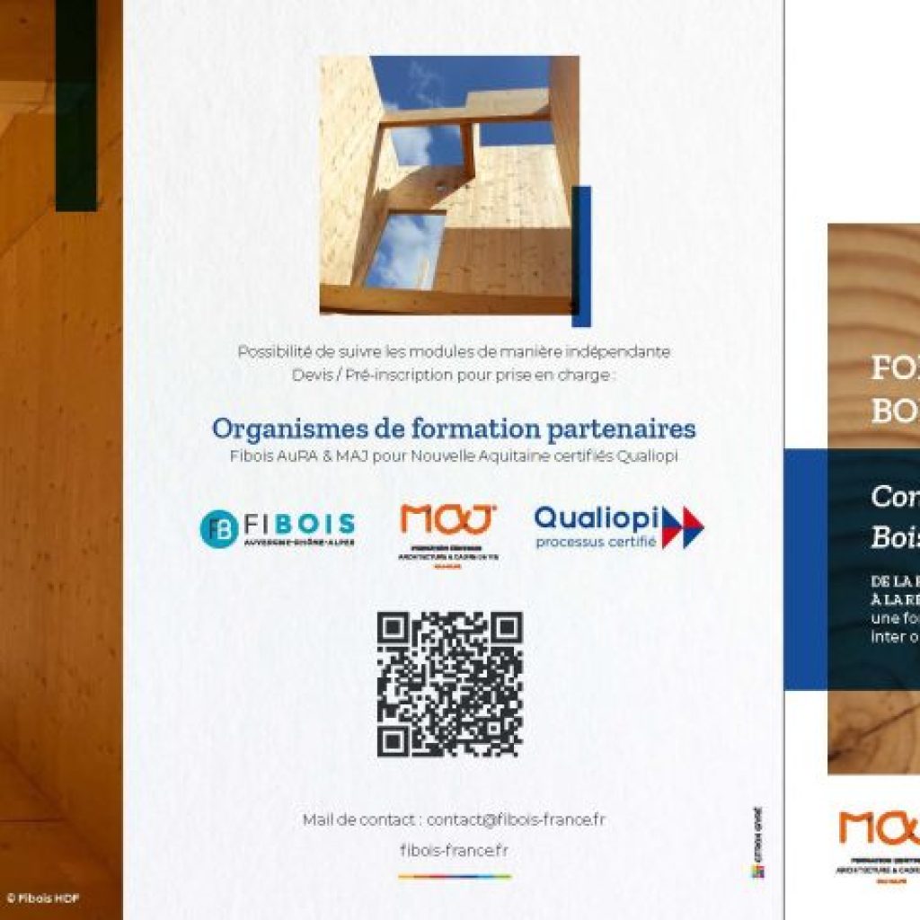 Formation 2CBBC – Concepteur Construction Bois Bas Carbone dans le Grand Est 