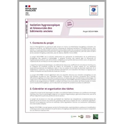 Projet ISOLHYBBA